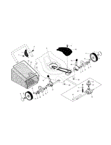 Wheels / Tires / Bag parts for Craftsman Gas Walk-Behind Mower 917378861 from AppliancePartsPros.com