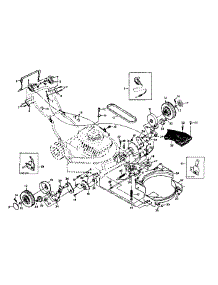 Drive Assembly parts for Craftsman Gas Walk-Behind Mower 917379000 from AppliancePartsPros.com