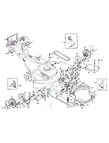 Drive Assembly parts for Craftsman Gas Walk-Behind Mower 917379001 from AppliancePartsPros.com