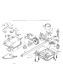 Gear Case Assembly parts for Craftsman Gas Walk-Behind Mower 917379020 from AppliancePartsPros.com