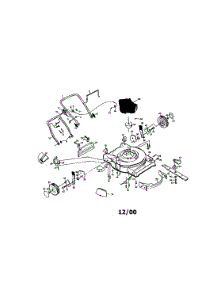 Lawn Mower parts for Craftsman Gas Walk-Behind Mower 917379040 from AppliancePartsPros.com