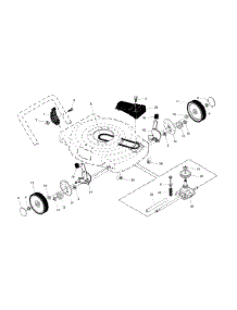 Wheels / Tires / Gearcase parts for Craftsman Gas Walk-Behind Mower 917379100 from AppliancePartsPros.com