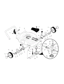 Wheels / Tires parts for Craftsman Gas Walk-Behind Mower 917379120 from AppliancePartsPros.com