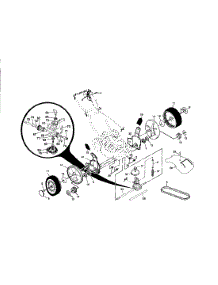 Wheels And Tires parts for Craftsman Gas Walk-Behind Mower 917379200 from AppliancePartsPros.com