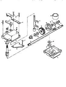 Gear Case parts for Craftsman Gas Walk-Behind Mower 917379271 from AppliancePartsPros.com