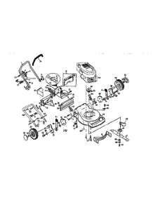 Main Frame parts for Craftsman Gas Walk-Behind Mower 917379350 from AppliancePartsPros.com