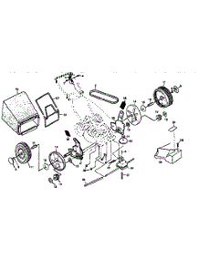 Drive Assembly parts for Craftsman Gas Walk-Behind Mower 917379360 from AppliancePartsPros.com