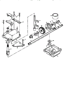Gearcase Assembly 702511 parts for Craftsman Gas Walk-Behind Mower 917379361 from AppliancePartsPros.com