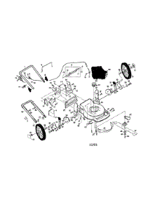 Rotary Lawn Mower parts for Craftsman Gas Walk-Behind Mower 917379441 from AppliancePartsPros.com