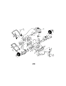Rotary Lawn Mower parts for Craftsman Gas Walk-Behind Mower 917379540 from AppliancePartsPros.com