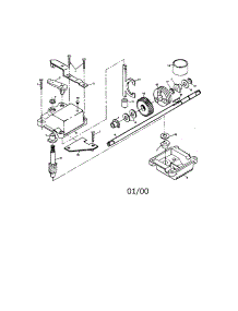 Gear Case Assembly parts for Craftsman Gas Walk-Behind Mower 917379591 from AppliancePartsPros.com