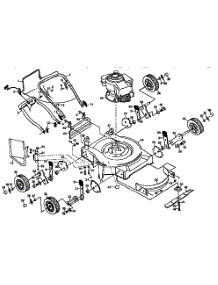 Repair Parts parts for Craftsman Gas Walk-Behind Mower 917380093 from AppliancePartsPros.com