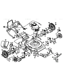 Lawn Mower parts for Craftsman Gas Walk-Behind Mower 917380520 from AppliancePartsPros.com