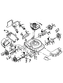 Craftsman 20" Rotary Lawnmower parts for Craftsman Gas Walk-Behind Mower 917380542 from AppliancePartsPros.com