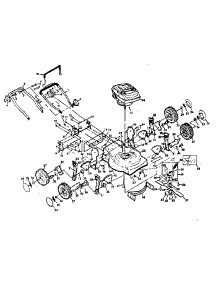 Replacement Parts parts for Craftsman Gas Walk-Behind Mower 917384020 from AppliancePartsPros.com