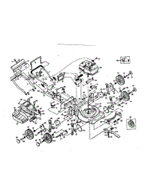 Replacement Parts parts for Craftsman Gas Walk-Behind Mower 917384100 from AppliancePartsPros.com