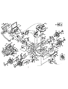 Replacement Parts parts for Craftsman Gas Walk-Behind Mower 917384101 from AppliancePartsPros.com