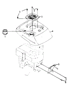 Tank Assembly parts for Craftsman Walk-Behind Lawn Mower 917384120 from AppliancePartsPros.com
