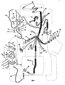 Electrical parts for Craftsman Front-Engine Lawn Tractor 917446400 from AppliancePartsPros.com