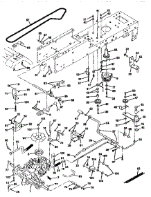 Drive parts for Craftsman Front-Engine Lawn Tractor 917446400 from AppliancePartsPros.com
