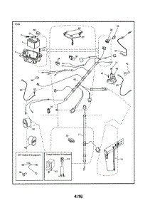 Electrical parts for Husqvarna Front-Engine Lawn Tractor 917502140 from AppliancePartsPros.com