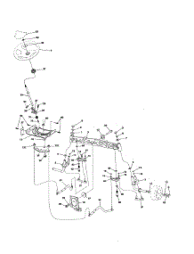 Steering parts for Husqvarna Front-Engine Lawn Tractor 917502140 from AppliancePartsPros.com