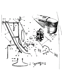 Engine And Handle Controls parts for Craftsman Front-Engine Lawn Tractor 91757560 from AppliancePartsPros.com