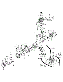 Engine parts for Craftsman Chainsaw 91760001 from AppliancePartsPros.com