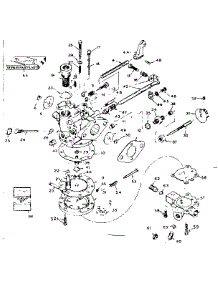 Tillotson Carburetor parts for Craftsman Chainsaw 91760001 from AppliancePartsPros.com