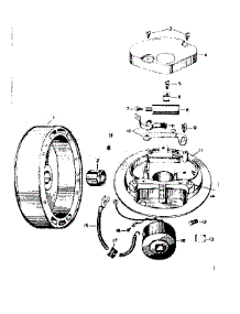 Wico Magneto Fw-2385 parts for Craftsman Chainsaw 91760001 from AppliancePartsPros.com