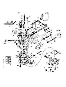 Tillotson Carburetor parts for Craftsman Chainsaw 91760002 from AppliancePartsPros.com