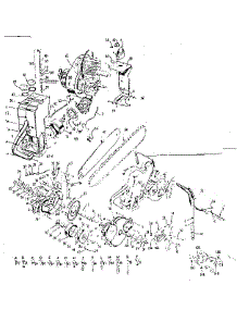 Engine parts for Craftsman Chainsaw 91760003 from AppliancePartsPros.com