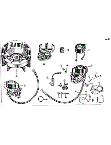 Magneto (Phelon F-2120-H) parts for Craftsman Chainsaw 91760003 from AppliancePartsPros.com