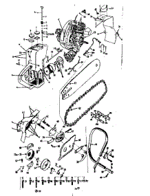 Main Frame parts for Craftsman Chainsaw 91760004 from AppliancePartsPros.com