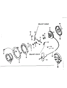 Rewind Starter (Model S-2011) parts for Craftsman Chainsaw 91760006 from AppliancePartsPros.com