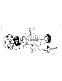 Rewind Starter #590292 parts for Craftsman Chainsaw 91760010 from AppliancePartsPros.com