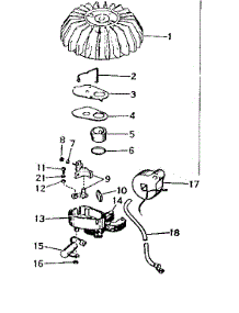 Magneto 610560 parts for Craftsman Chainsaw 91760011 from AppliancePartsPros.com
