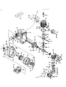 Original Engine Pow Prod Ah47-1125 parts for Craftsman Chainsaw 91760014 from AppliancePartsPros.com