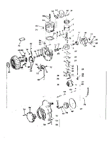 Engine parts for Craftsman Chainsaw 91760015 from AppliancePartsPros.com