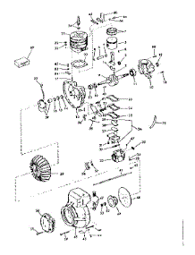 Engine parts for Craftsman Chainsaw 91760015 from AppliancePartsPros.com