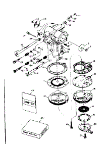 Carburetor Hl73a parts for Craftsman Chainsaw 91760015 from AppliancePartsPros.com