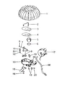 Magneto parts for Craftsman Chainsaw 91760015 from AppliancePartsPros.com