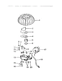 Magneto parts for Craftsman Chainsaw 91760022 from AppliancePartsPros.com