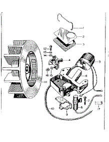 Magneto parts for Craftsman Chainsaw 91760023 from AppliancePartsPros.com