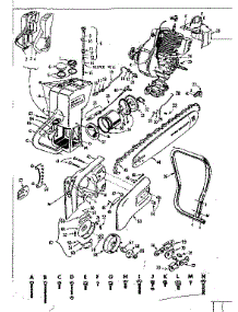 Unit Parts parts for Craftsman Chainsaw 91760024 from AppliancePartsPros.com