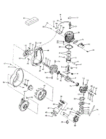 Engine parts for Craftsman Chainsaw 91760029 from AppliancePartsPros.com
