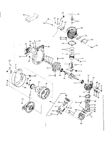 Engine parts for Craftsman Chainsaw 91760031 from AppliancePartsPros.com
