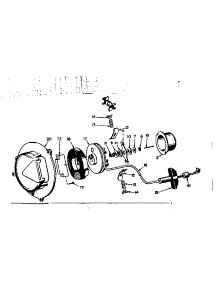 Rewind Starter parts for Craftsman Chainsaw 91760033 from AppliancePartsPros.com
