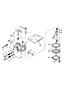 Fuel Pump Assembly parts for Craftsman Chainsaw 91760034 from AppliancePartsPros.com