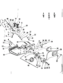 Tank And Cover parts for Craftsman Chainsaw 91760035 from AppliancePartsPros.com